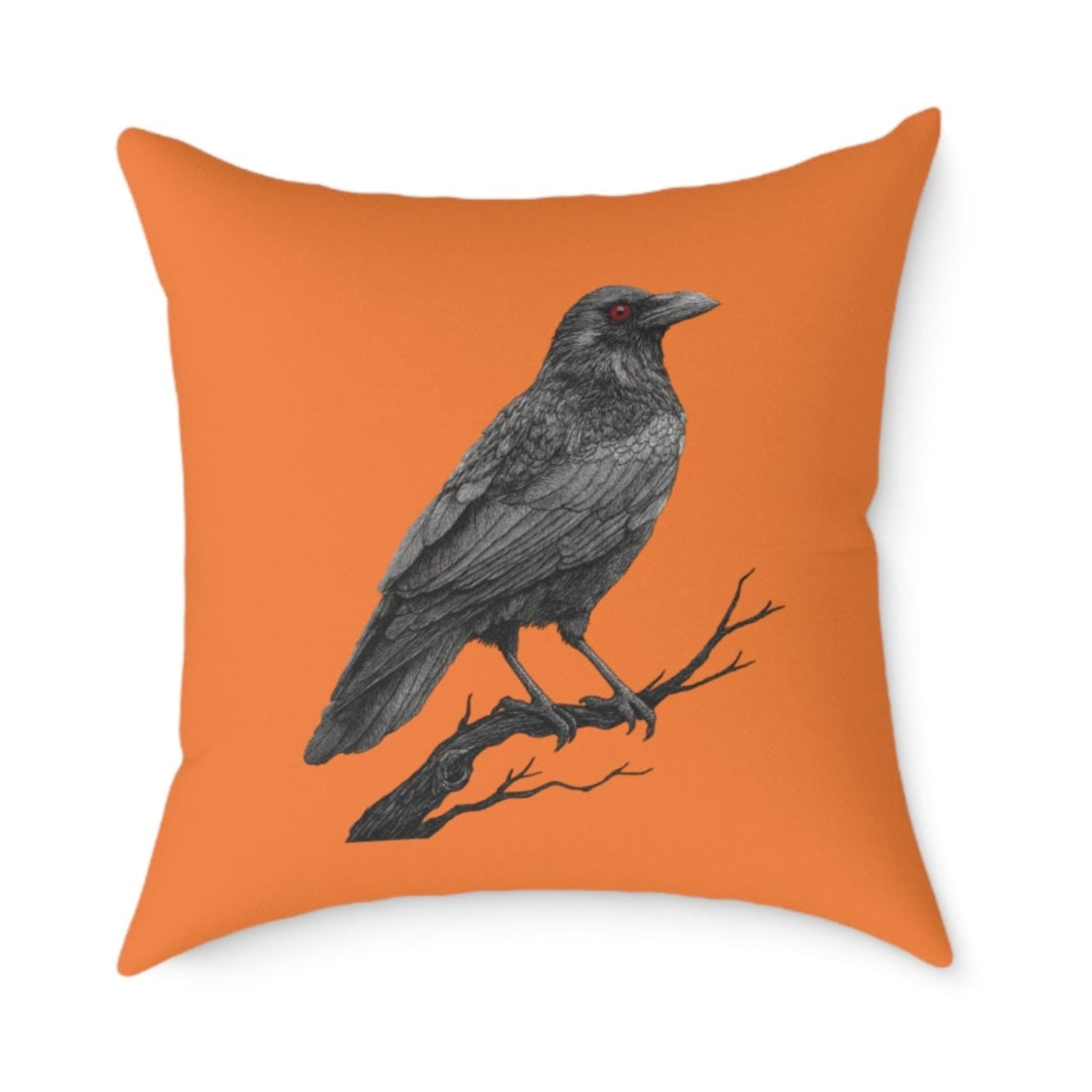 Halloween Pillow - Raven