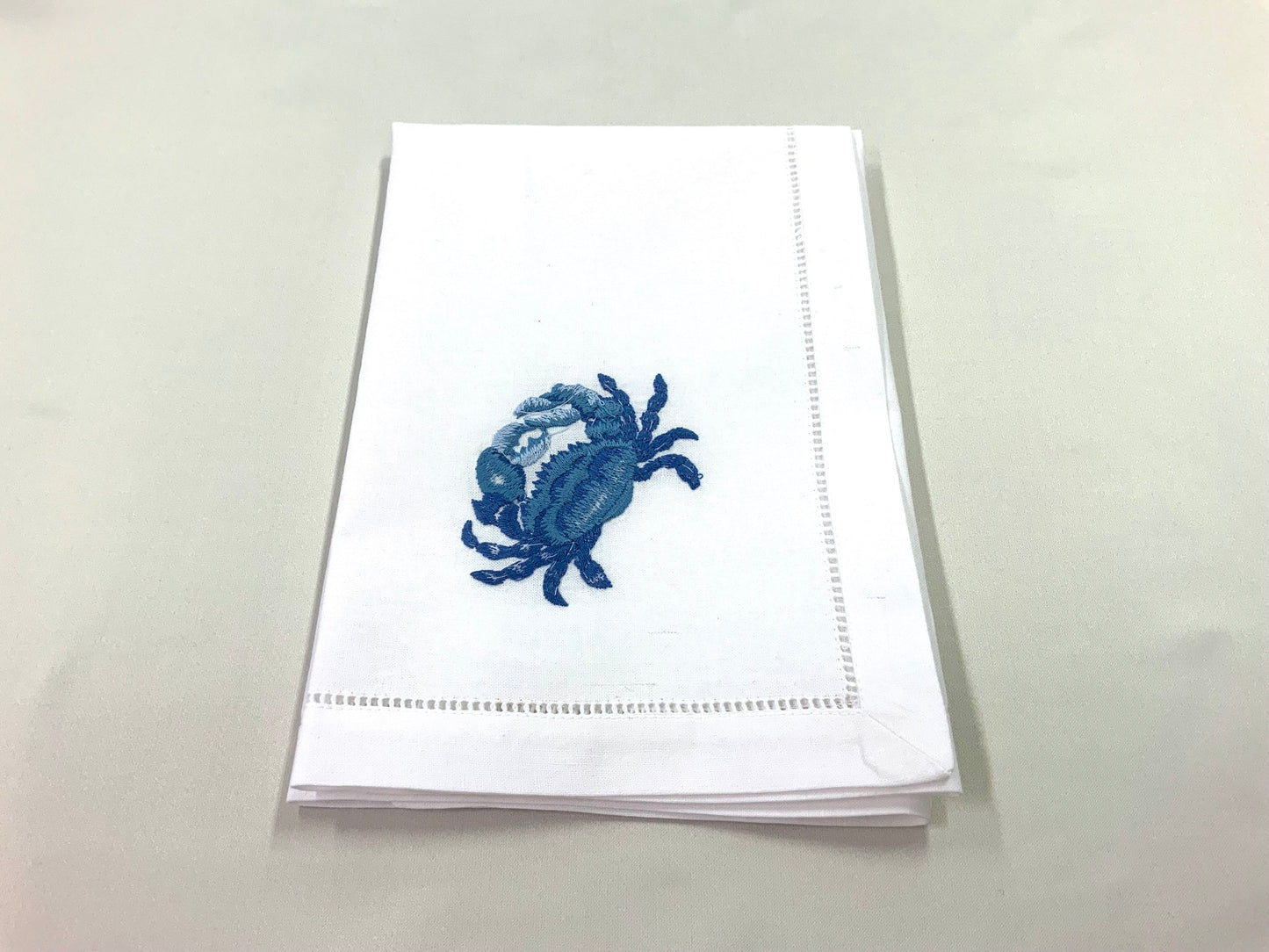 Cotton napkin - 45cm x 45cm - crab