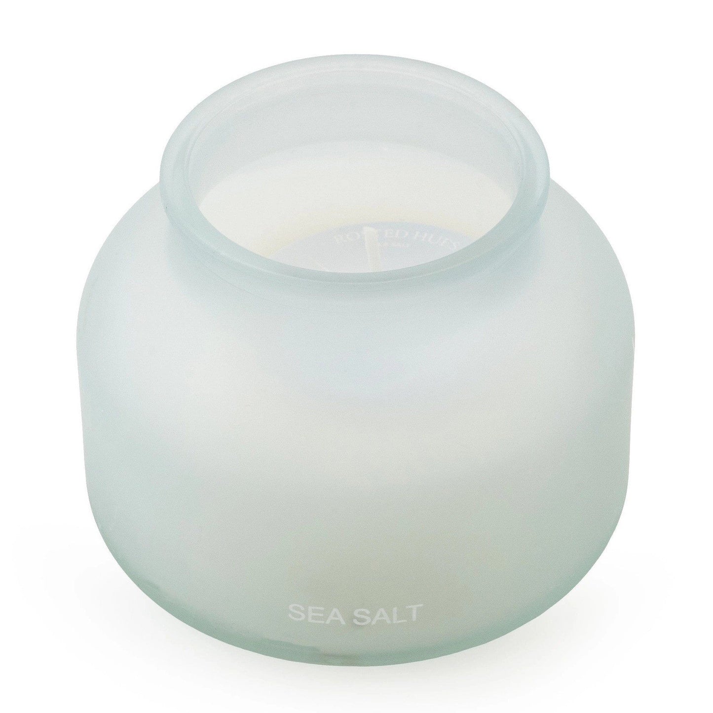 Sea Salt Scent Blue Candle