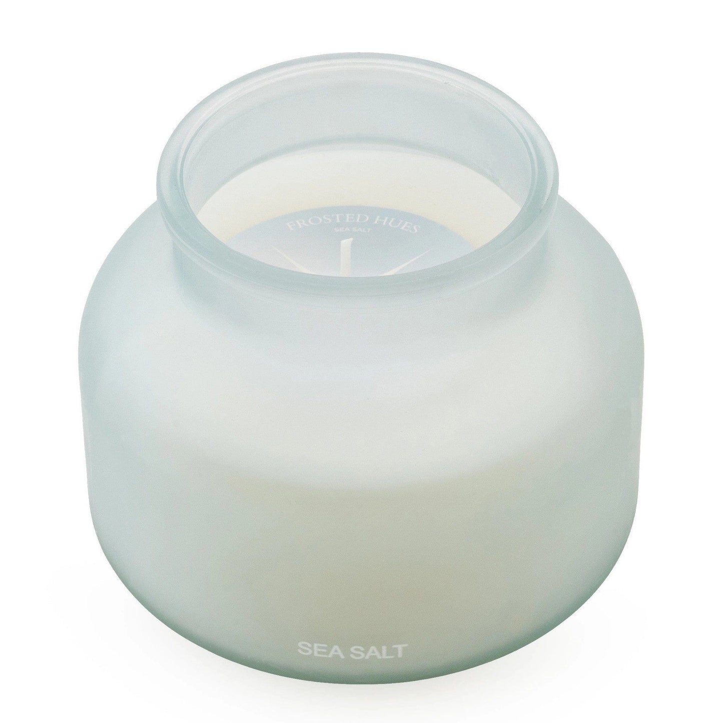 Sea Salt Scent Blue Candle - Large