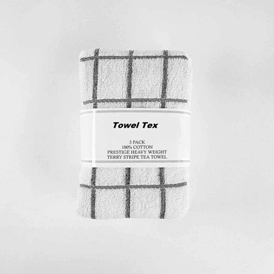 100% Premium Cotton Tea Towel · 4 Colours · Set of 3 pieces