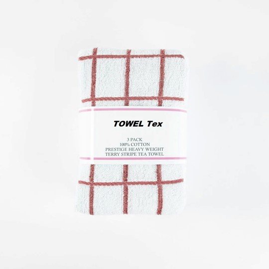 100% Premium Cotton Tea Towel · 4 Colours · Set of 3 pieces
