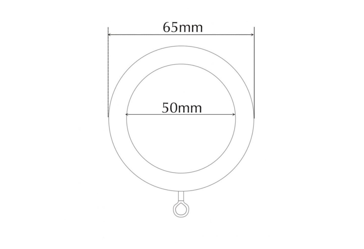 Shore 35mm · Complete Wood Curtain Pole Kit · Clay