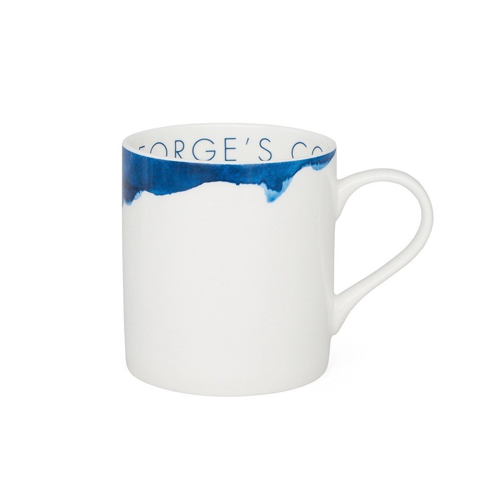 Rick Stein Mugs · Bone China Blue Collection · Set of 4