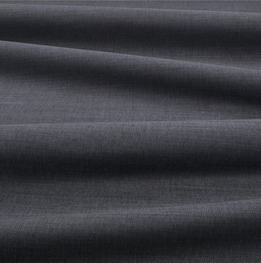Made-to-Measure Romo Linara Curtains · Colour Grey Seal