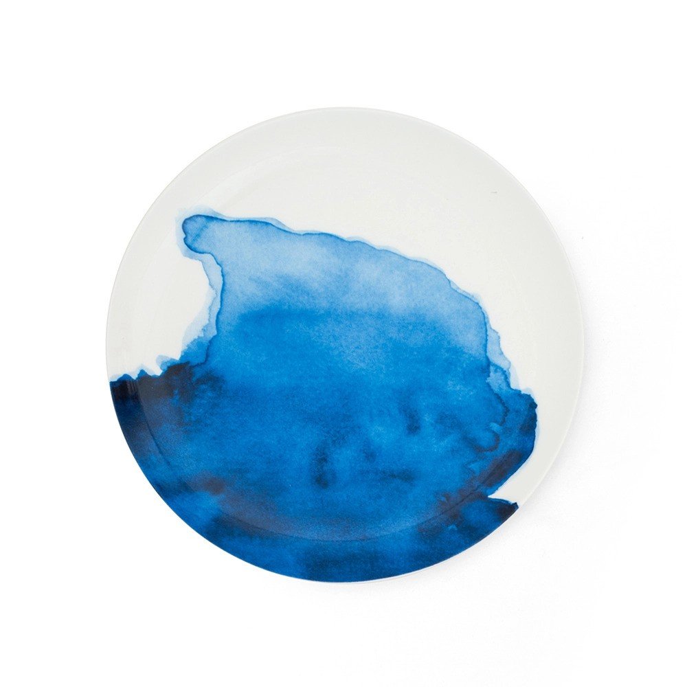 Rick Stein Side Plates · Bone China Blue Collection · Set of 4