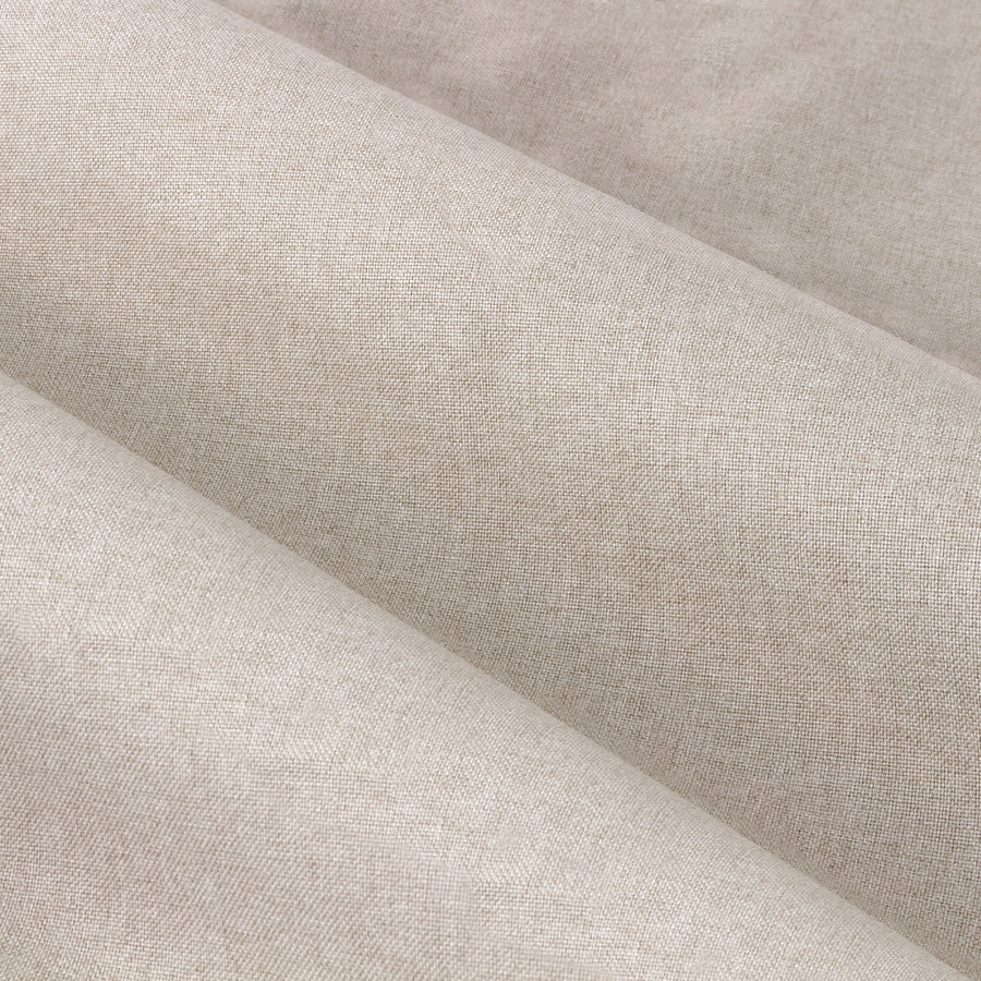 Dawn Blackout Pencil Pleat Curtains - Linen